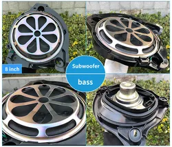 8 cal bass horn dla Benz W205 GLC X253 W213 C GLC E C260 E300 serii głośnik subwoofer o tym, co chcesz, poweraudio głośnik