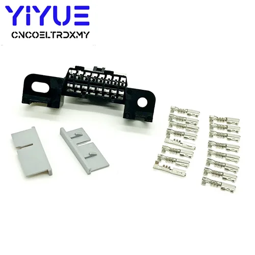 Imagen 2 del producto Conector hembra OBD2 de 16 pines, adaptador OBD 2, interfaz de diagnóstico, enchufes de cable hembra Obd Ii