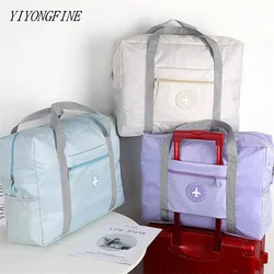 Borse da viaggio portatili borsa di stoccaggio pieghevole Unisex di grande capacità bagaglio a mano da donna viaggio d'affari organizzatore impermeabile da viaggio