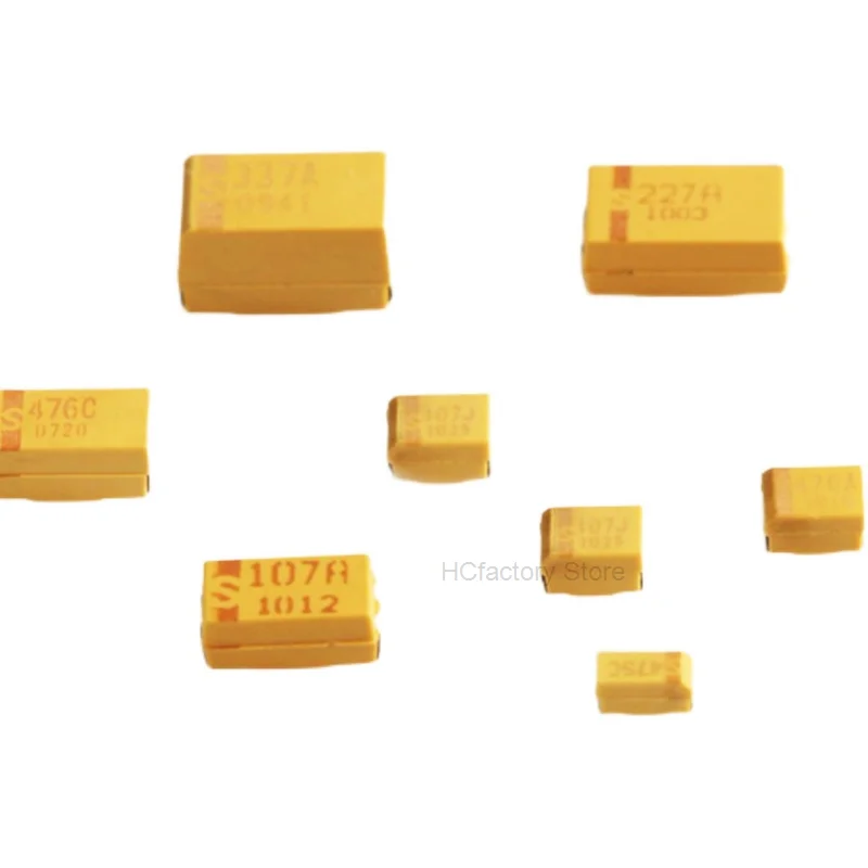 Original 20 pieces of 3528 tantalum chip capacitor B 220uF (227) ± 10%, 6.3V ca45-b6r3k227t Wholesale