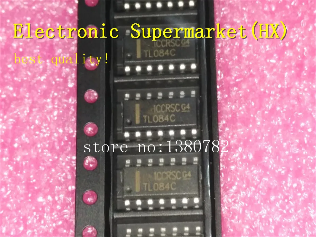 

Free Shipping 200pcs/lots TL084 TL084CDR SOP-14 New original IC In stock!