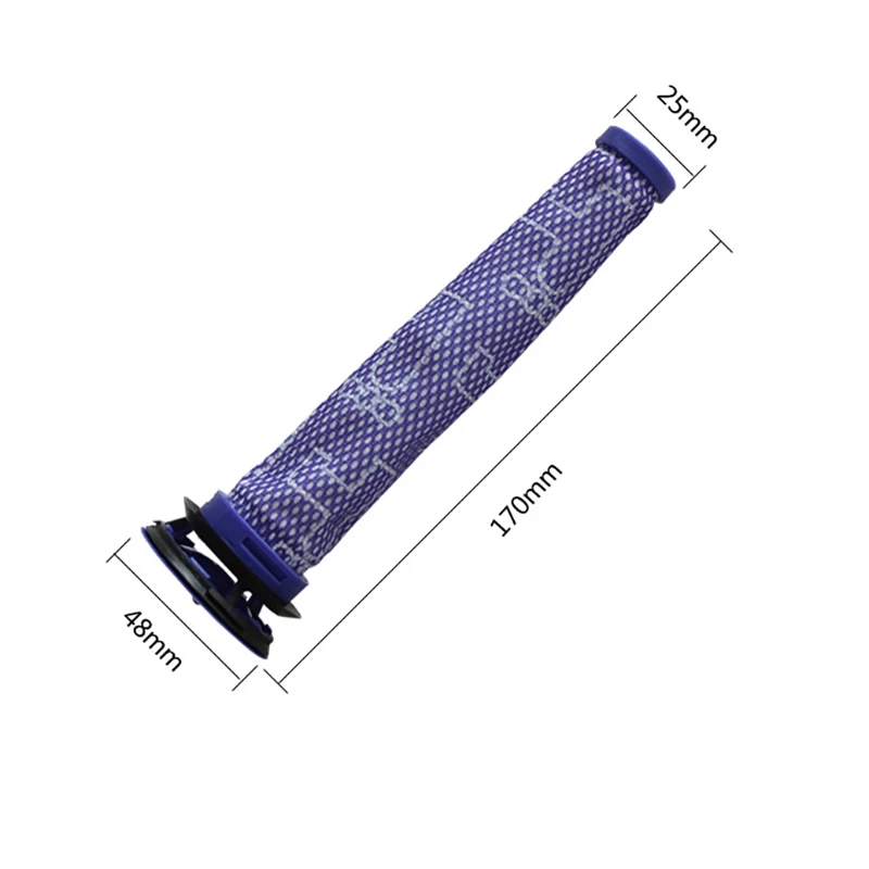 قطع غيار ملحقات المكنسة الكهربائية غطاء رأس المحرك القابل للغسل فلتر HEPA لـ Dyson V6 V7 V8 DC62 DC61 DC58 DC59 DC74 #965661-01