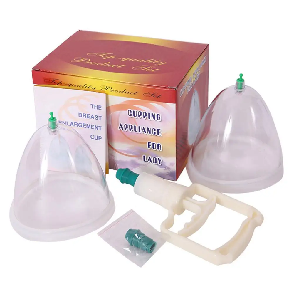 1 Set Breast Buttocks Enhancement Pump Lifting Vacuum Suction Cupping Suction Therapy Device Women Chest Buttocks Cupping Health