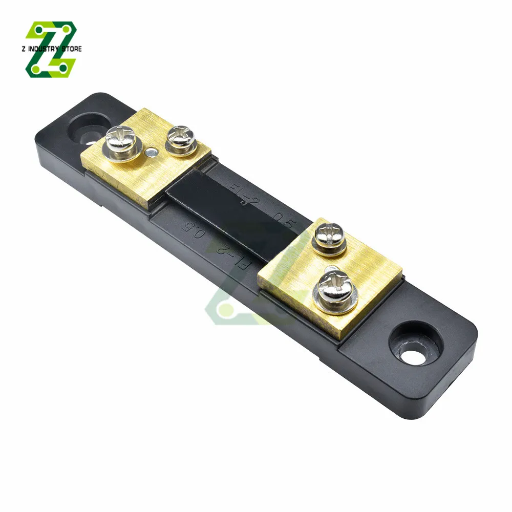 External Shunt 300A 200A 100A 50A 30A 20A 10A 75mV Current Meter Shunt Resister for Digital Voltmeter Ammeter Measure Shunt