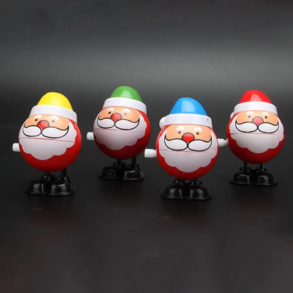 Wind-Up ของเล่นคริสต์มาสตกแต่งน่ารักถุงน่องคริสต์มาส Stuffers Wind Up ของเล่นสำหรับ Home