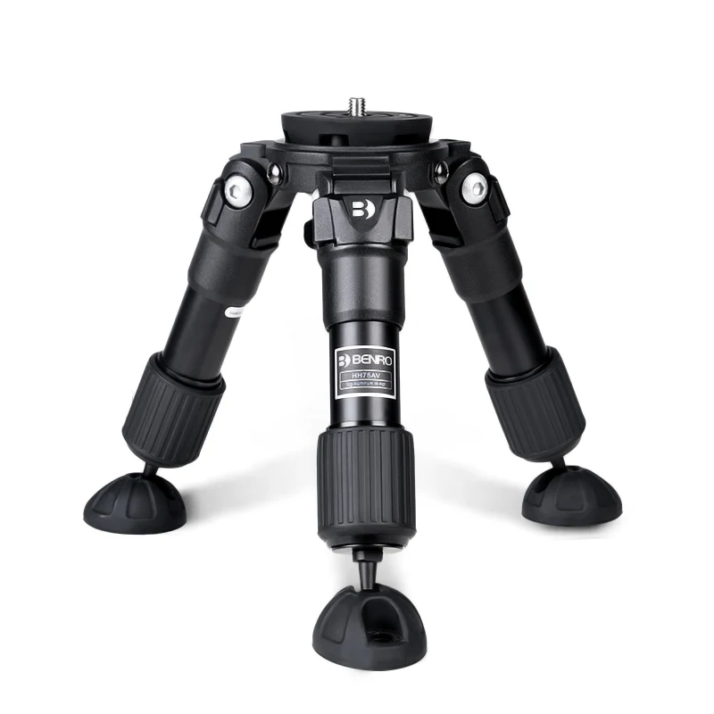 Benro Hi-Hat HH75AV HH100AV Video Tripod Professional Auminium Camera Tripods  Hi-Hat