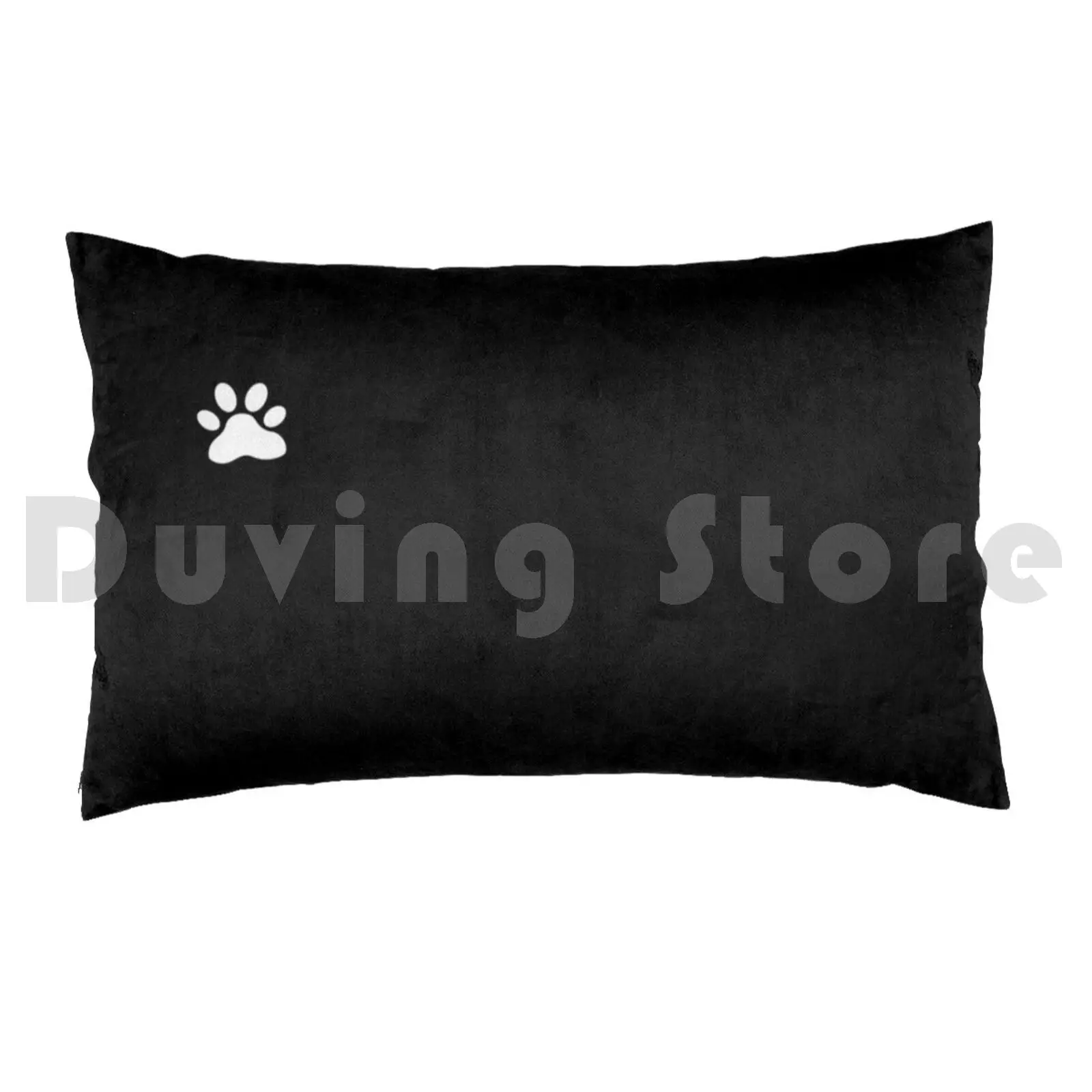 Cute Little Paw Pillow Case 20*30 Inch Little Paw Paw Cute White Paw Dog Dogs Cat Cats Dog Paw Cat Animal Dog