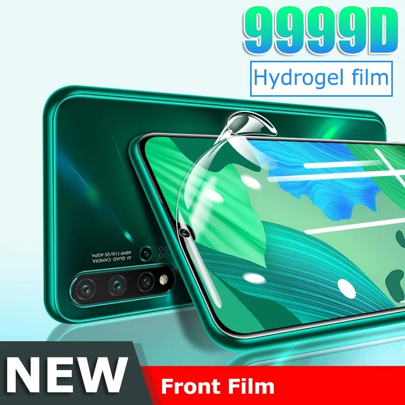 Мягкая Гидрогелевая пленка HD для Huawei Nova 5 t, 6, 7 SE, 5i, 5 Pro, полное покрытие, Защита экрана для Huawei Nova 5 t, 5 t, Nova5t, Nova5i, Nova5