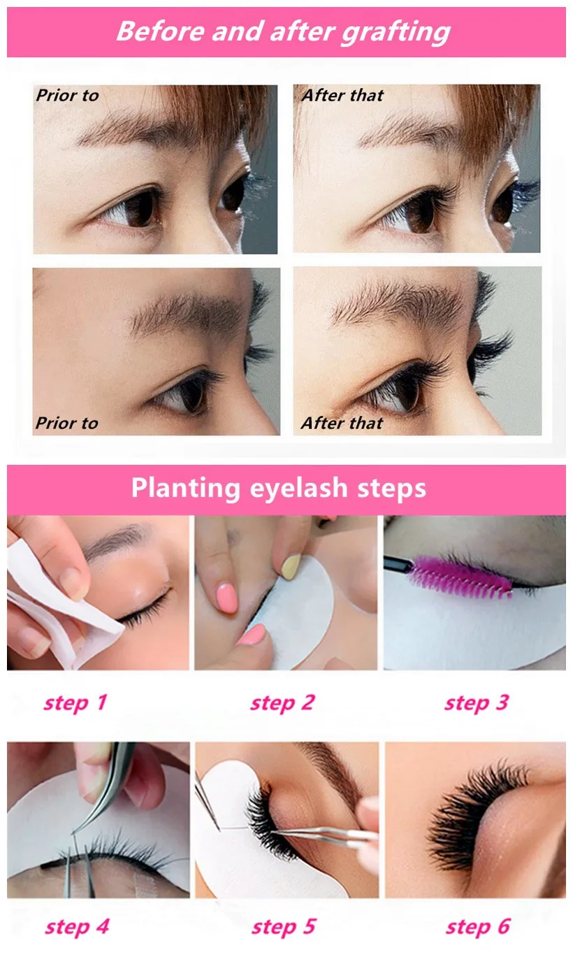 10D Cluster Eyelashes Natural Eyelash Extension Individual Eyelash Bunches 1 Box/60 Bundle Makeup Tools Lashes Wholesale