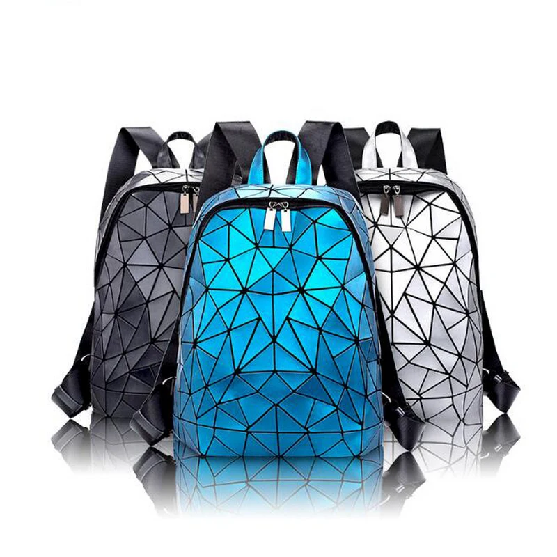 Backpack Bags For Women Fashion School Backpacks Mochilas Para Mujer Geometric Travel Bag For Boys