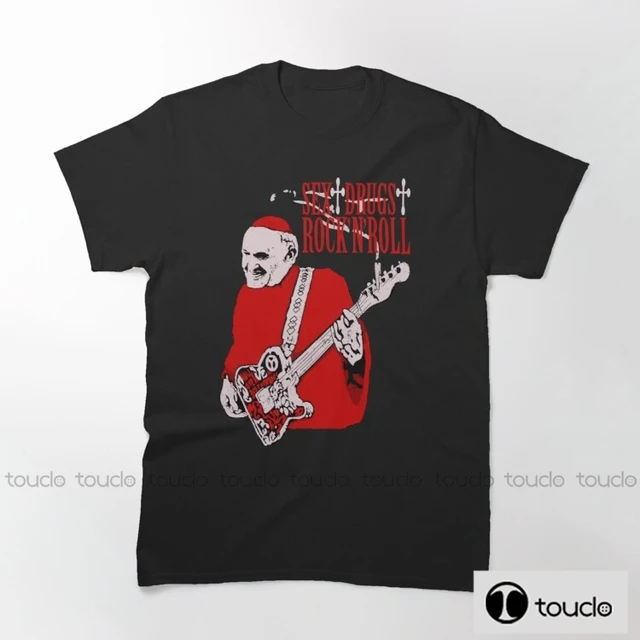 Novas Drogas Sexuais E Rock N Roll Papa T Shirt Masculina Verão  