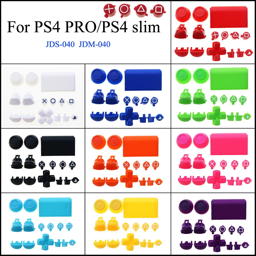 

Customization Limited Edition Touchpad Buttons Trigger L1 R1 L2 R2 Repair Parts for PS4 Pro /for PS4 Slim Controller JDS-040