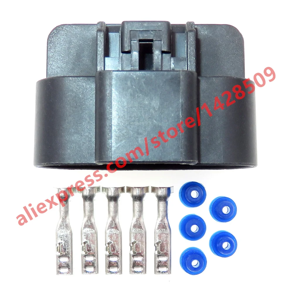 1 Set 5 Pin Car Plastic Housing Wiring Terminal Socket 13521463 Auto Waterproof Electrical Connector