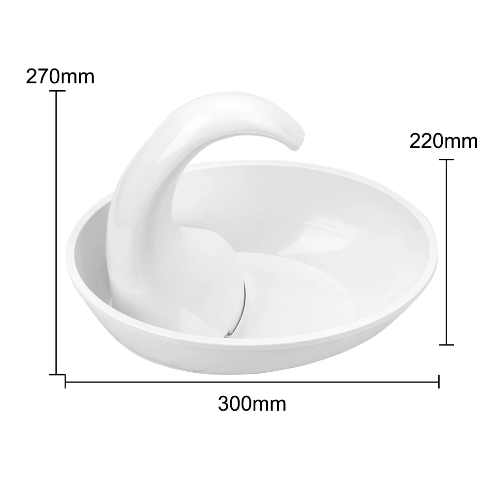 Automatic Swan Pet Cat Water Dispenser Feeding Water Flowing Fountain For Cat Dog