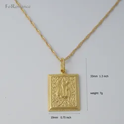 MUSLIM ALLAH GOD SYMBOL PENDANT WITH 45CM WATER WAVE NECKLACE 13 DESIGNS AVAILABLE