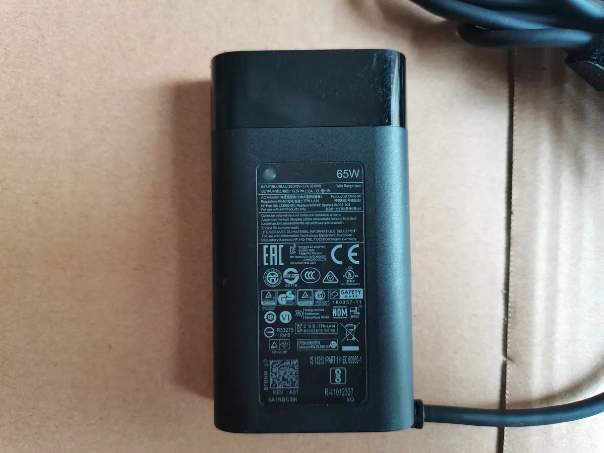 19,5 V 3,33 A 65W TPN-LA14 L23960-001 L24008-001 Blau Spitze AC Adapter Für HP ENVY 17T-BW000 Laptop Original Puryuan