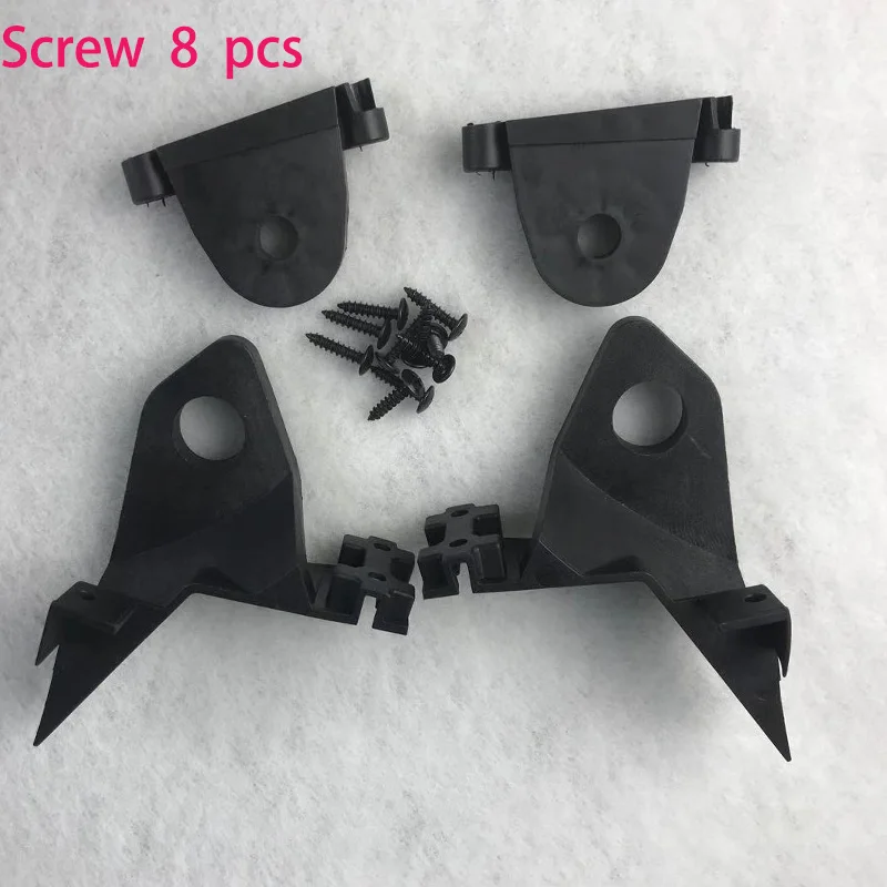 For Mercedes-Benz W253 GLC 2016-2018 Headlight Repair Kit Bracket Repair Parts Headlight Paw Black Plastic Feet Fixing Claw