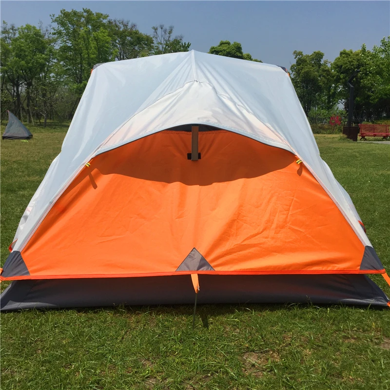 Ultralight Camping Tent Separate Dual Layer Travel Hiking Fishing Tent 2 Person Waterproof Climbing Summer Tent 210*145*108cm