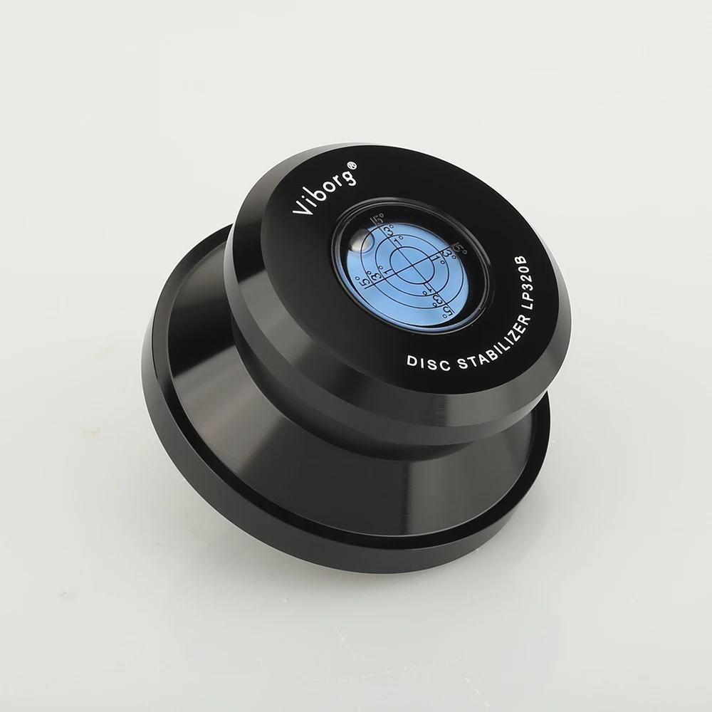 VIBORG LP320B Record Weight Stabilizer LP Disc Stabilizer Turntable Vinyl Clamp HiFi Premium Audiophile Grade Vibration