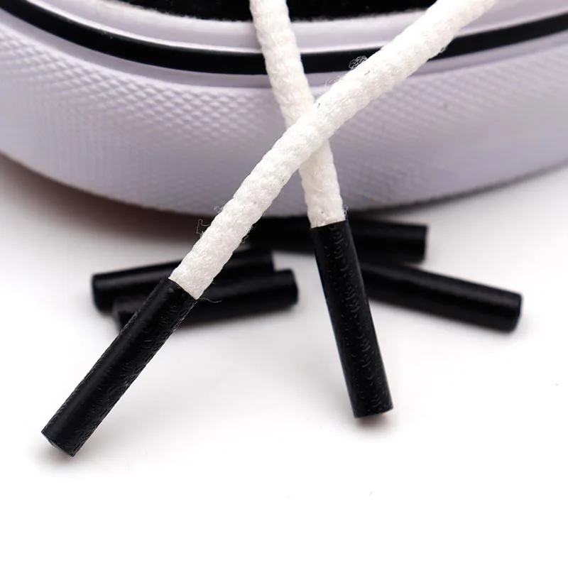 Weiou Lace Tips 24*5MM Shoelace Accessory String Aglets Sporting Canvas Boots Rope's Heads Hoodie Cordones Metal Ends Wholesale