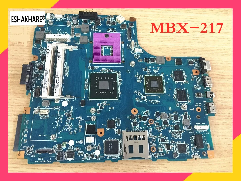 Para placa-mãe Sony MBX-217 VGN-NW11S 238 71E 51FB 310F A 1747079 Uma placa-mãe para laptop REV.1.0 tesou DDR2 100% trabalho de teste