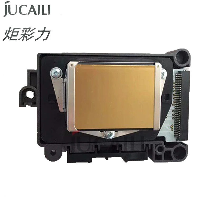 Imagem -01 - Jucaili-cabeça de Impressão Original para Epson e Marca Chinesa Eco Impressora Solvente F1890010 ° Dx7 segundo Bloqueado 100 Novo