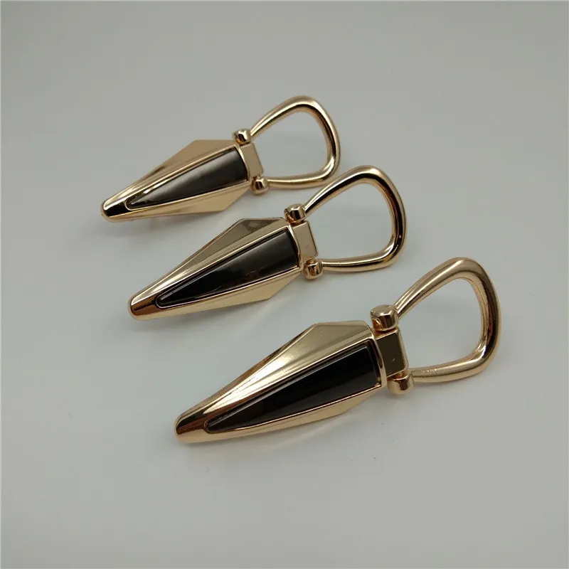 (10pieces/lot) factory wholesale luxury handbags handbags shoulder straps link buckle metal bag hook hardware accessories