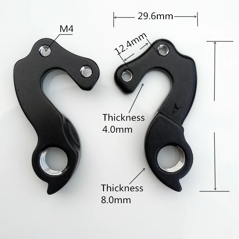 

2pc Bicycle rear derailleur hanger For GT GTR Carbon GTR Series Zaskar Schwinn FLANDERS CORRATEC MECH dropout carbon frame bikes