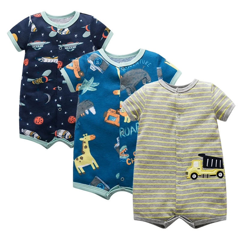 Baby Bodysuit Newborn Babies Girls Boys Body Random 6 9 12 18 24 Months Infant Short Sleeve Baby Clothing