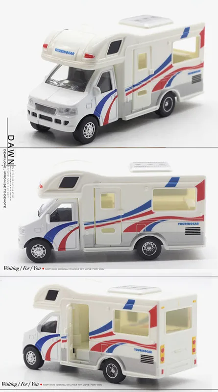 1:36 alloy pull back touring car model,high-simulation original package caravan gift,small car toy,free shipping