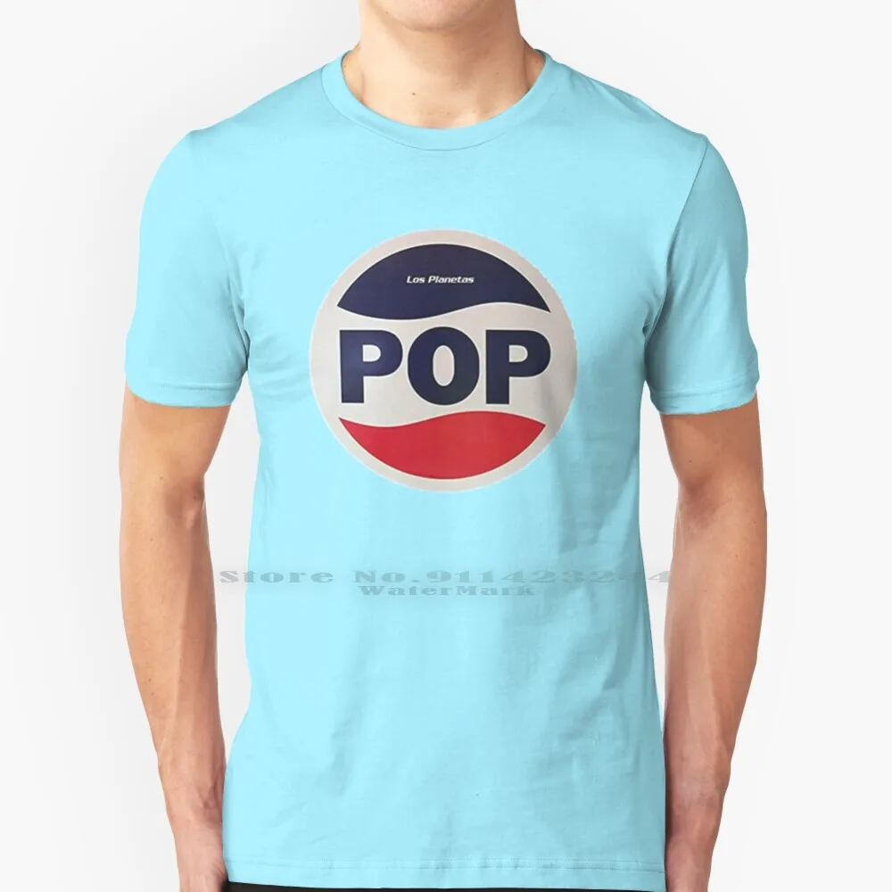 Los Planetas Pop T Shirt Cotton 6XL Los Planetas Pop Disco Indie Espa?ol Musica 90s