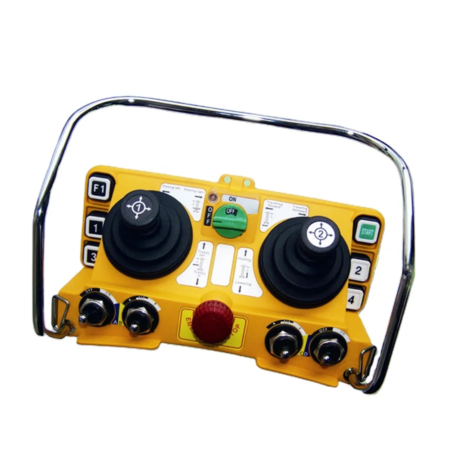 

Construction crane use wireless switch 12v toggle hydraulic joystick remote control