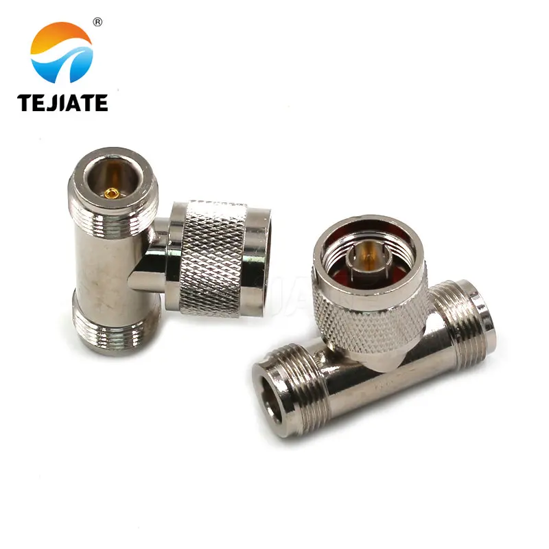 Adaptador de N-KKY-KKW-KKK-JKK de doble vía, cabezal hembra de tres vías, hembra/macho a hembra, tipo N/F, 1 unidad