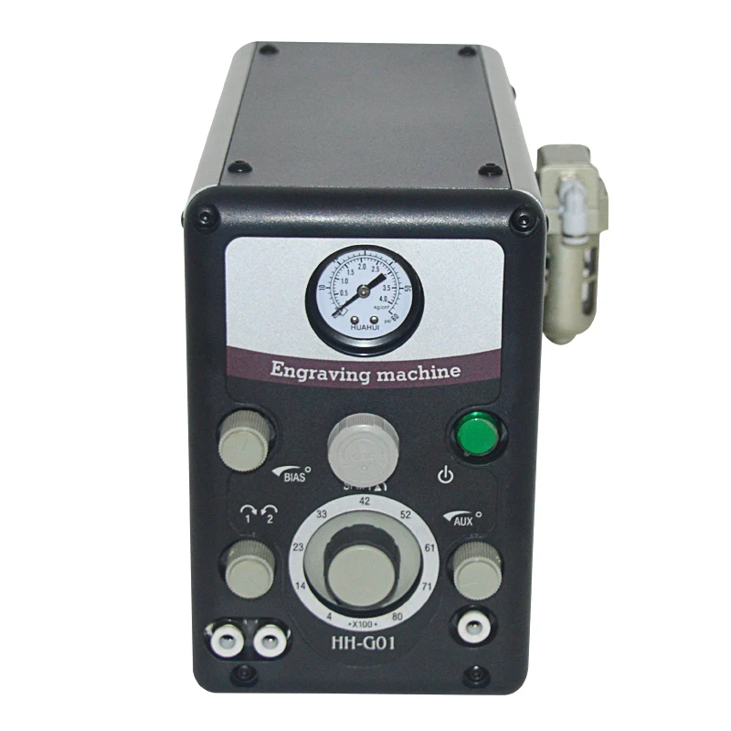 Due a capo scoperto pneumatico macchina per incidere Gioielli microcarver e roll borda pneumatico micro-montato macchina per incisione 110/220V