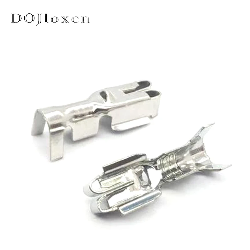 

20/50/100/200/500/Pcs Copper Tinned Terminal DJ900107B Is Used For Automobile Instrument Plug Spring Series Fuse Box Connector