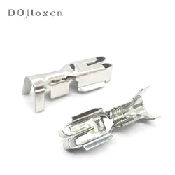 10 Pcs Copper Tinned Terminal Is Used For Automobile Instrument Plug Spring Series Fuse Box Connector