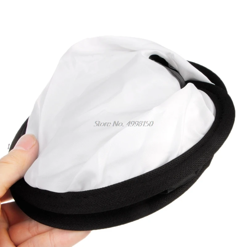 Universal 44cm Round Studio Flash Softbox Speedlite Diffuser Reflector Strap NewWholesale dropshipping