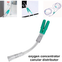 Oxygen Concentrator T Distributor Dispenser Three Way Connector Oxygen Generator Canular Tube Dsitributor