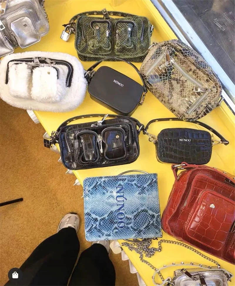 Sac messager à bandoulière vintage pour femme, sacs Alligator, sacs initiés au crocodile, sacs à main de créateurs, mode, 600