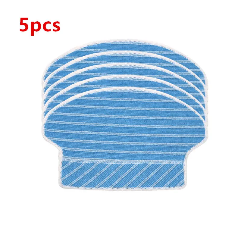 5pcs Robotic Vacuum Cleaner Mop Cloths for Clever & Clean AQUA-Series 03 Robot Vacuum Cleaner Parts Accessories