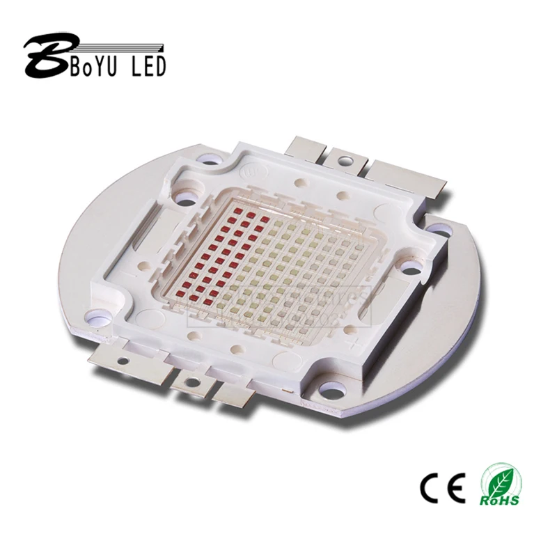 

High power integrated RGB lamp beads COB integrated LED lamp beads 100W chip white warm white high quality DIY spotlight