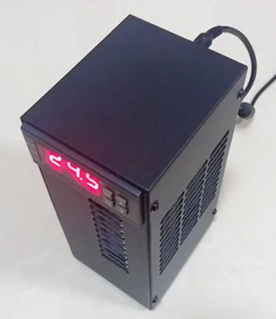 Termostato ajustable Semiconductor electrónico, enfriador de agua en miniatura pequeño, Acuario de 35 litros, tanque de peces de agua circulante Chi