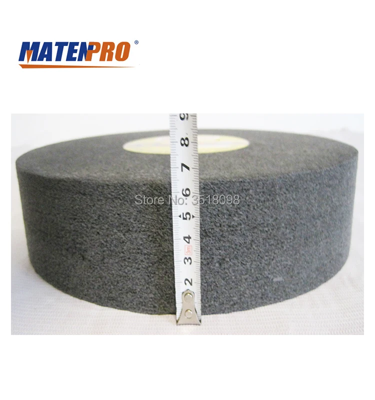 10 inch black Nonwoven Polishing Wheel, Fast Heat Dispelling, No Black Discoloration, Abrasion-resistant