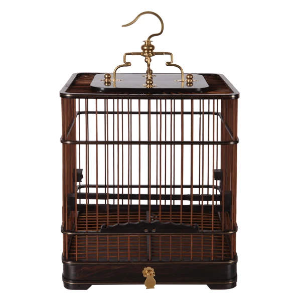 New Chinese Style Decoration Bird Cage Home Soft Decoration Decoration Model Room Study Exquisite Bird Cage