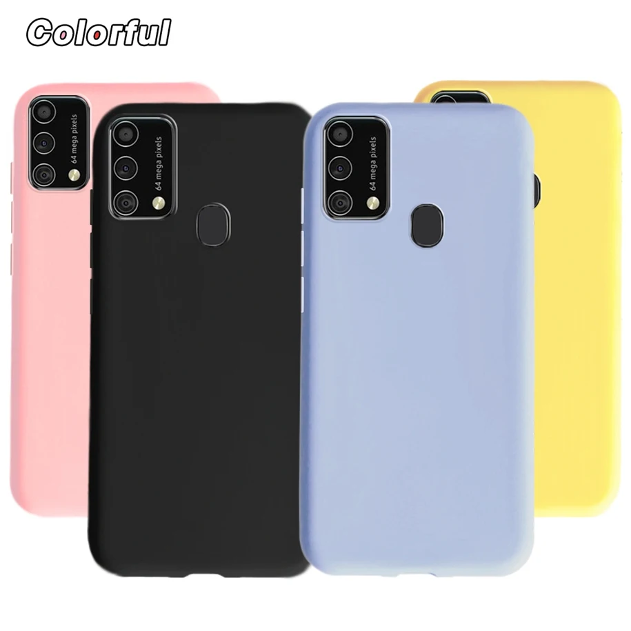 For Samsung M21 M31 M21S Case Liquid Silicone Soft TPU Slim Matte Cover For Samsung Galaxy M30s M307F M 31 M 21 M215F M315F Case