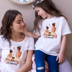 Super Mom Daughter Son Clothes Funny Family Look T shirt Boys Girls T-shirt Mother's day Present Kids&Woman Tops