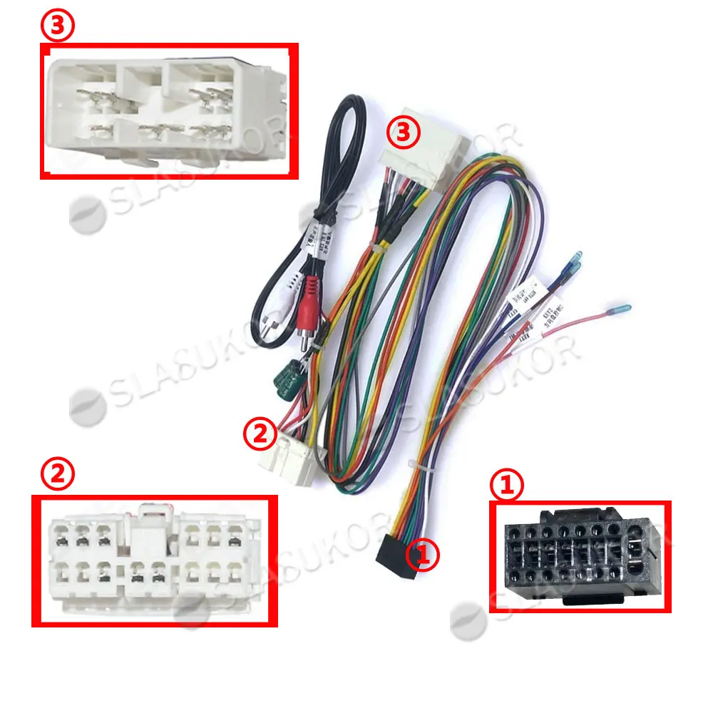 For Subaru Outback 3 Legacy 4 2003 - 2009 Wires Cable Work Stereo Panel Dash Installation DVD No 2din