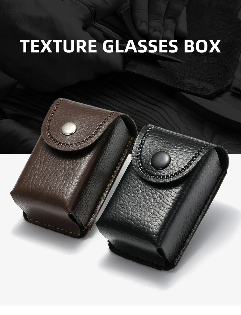 CLLOIO Folding Reading Glasses Men Women Portable Multifocal  Glasses Anti Blue Ray Presbyopic optical Eyewear with Leather Case