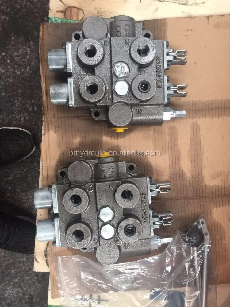 One, Two and Three spool monoblock directional control valves, hydraulic spool control valve