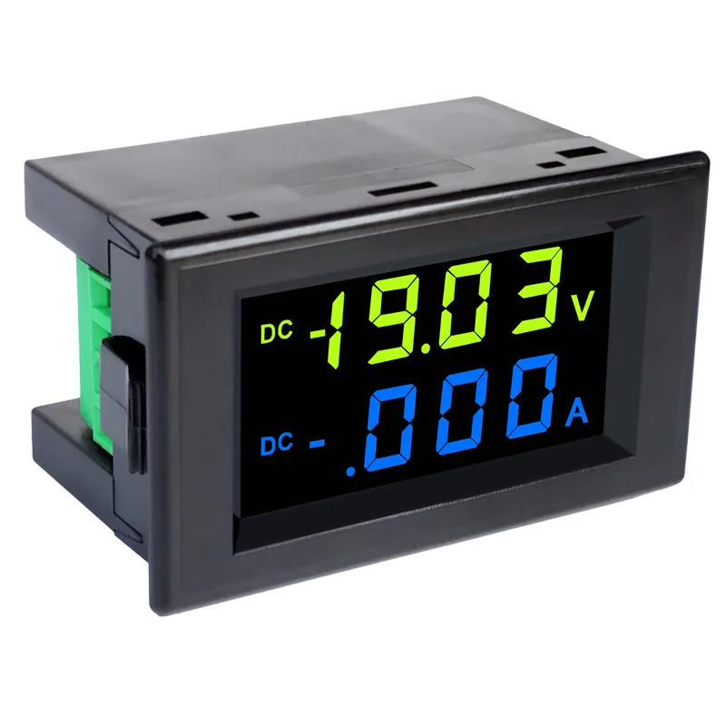 Mini Digital HD type DC voltage ammeter dual display digital display LCD digital display D85-3050AG AC220V 10A 50A